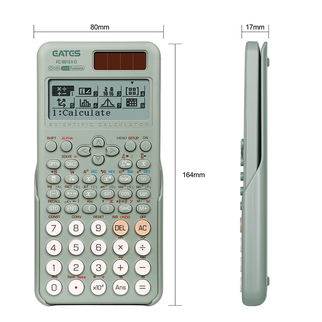 Customized Scientific Calculator with Logo Portable Scientific Calculator FX-991EX 552 Functions for Engineering & Math