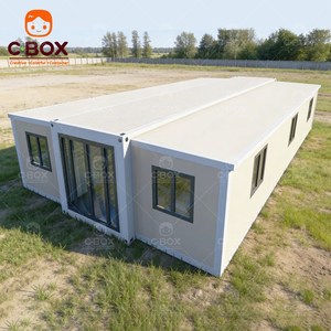บ้านเคลื่อนที่สำเร็จรูป Cbox กันน้ำ ขนาด 40 ฟุต แบบโมดูลาร์ 3 ห้องนอน บ้านขนาดเล็กหรูหรา พร้อมห้องครัว บ้านคอนเทนเนอร์แบบขยายได้ - Product Image 1