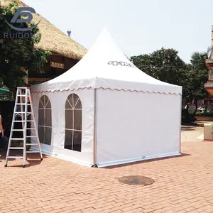 Tenda gazebo, tenda acara, pagoda, anti air, luar ruangan, tenda pagoda, tenda taman