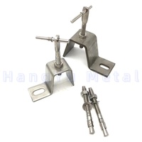 Support de bardage en acier inoxydable de qualité supérieure, support de panneau en nid d'abeille, installation facile en DIY pour accessoires de mur-rideau