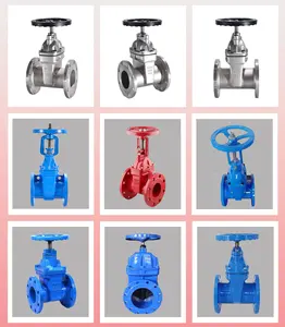 PN10/PN16 Aço Inoxidável 201 Válvula De Porta DN50-DN1000 Válvula De Porta Dn125 PN10/PN16 Válvulas De Porta Dn100