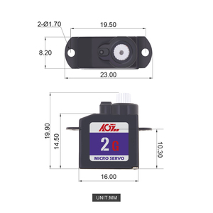 New AGFRC Factory Price 2.2g 120 Degree Plastic Gear 0.11KG 4.2V Coreless Digital <b>Mini</b> RC Aircraft <b>Robot</b> - Product Image 4