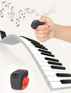 Juguete de Piano <span class=keywords><strong>Virtual</strong></span>, Kit de Piano Somatosensorial, Identificación Precisa, Detección de Movimiento 3D, <span class=keywords><strong>Instrumento</strong></span> Musical de Aire con Sensor de Dedos - Product Image 4