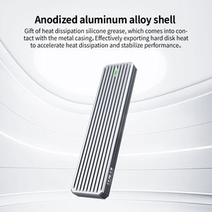 ITGZ scatola disco rigido 22110 <span class=keywords><strong>M</strong></span>.<span class=keywords><strong>2</strong></span> scatola Mobile a stato solido scatola esterna in lega di alluminio 10Gbps Dual protocollo RTL9210B - Product Image 4