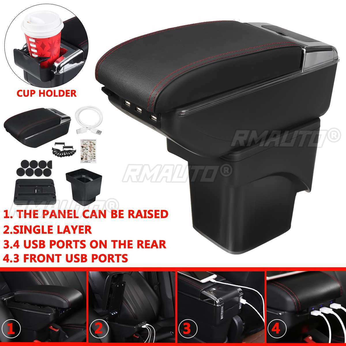 Mittelarmlehne Für Ford Für Focus 2 Mk2 2005 2006 2007 2008 2009