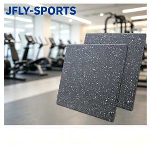 Dalles de sol en caoutchouc EPDM antichoc réduisant les risques d'accident pour les aires de jeux pour enfants, les salles de sport, les salles de musculation, les installations de fitness en plein air et les équipements communautaires. - Product Image 1