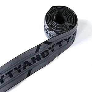 Woven Spandex/Nylon Elastic <b>Webbing</b> with Rubber Anti-Slip Grip Oeko-Tex Certified - Product Image 4