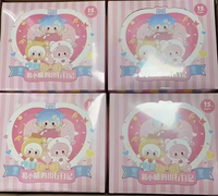 Nouveauté : Figurines en vinyle UU Meow's Travel Minis de première génération, figurines en résine animées pour la décoration, lot de 60 pièces