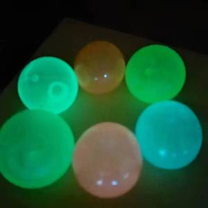 ลูกบอลเรืองแสงในที่มืด เส้นผ่านศูนย์กลาง 5 ซม. สีผสม ของเล่น TPR บรรเทาความเครียด สำหรับเด็กและวัยรุ่น ทุกเพศ - Product Image 2