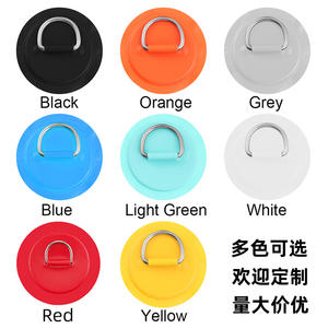 Support de rangement pour planche de SUP gonflable avec boucle en D en acier inoxydable de 8 cm et accessoires en PVC à 4 couches pour kayak et planche de surf - Product Image 5