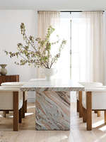 Table à manger moderne de luxe haut de gamme en marbre naturel résistant à l'eau pour la cuisine, la maison, le restaurant, l'îlot de comptoir