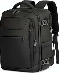 2026 Outdoor Waterproof Oxford Zipper Letter Hiking Unisex Casual <b>Computer</b> 19 Inch College Student Laptop <b>Backpack</b> Logo - Product Image 1