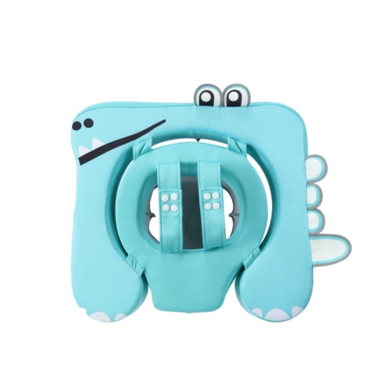 Petit anneau de siège crocodile bleu-pour 3-48 mois