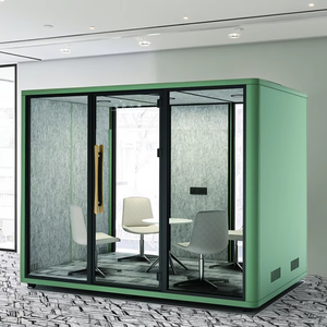 4人用モジュラー会議ポッドブース防音環境に優しいオフィス電話ワークスペース病院ホテル倉庫使用 - Product Image 5