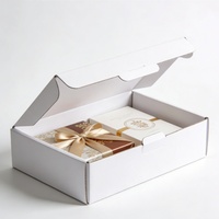 Scatola Personalizzata Ecologica in Carta Kraft con Magnete per Spedizioni, Confezione in Cartone per Prodotti Cosmetici, Saponi, Set di Bellezza, Candele con Finitura UV