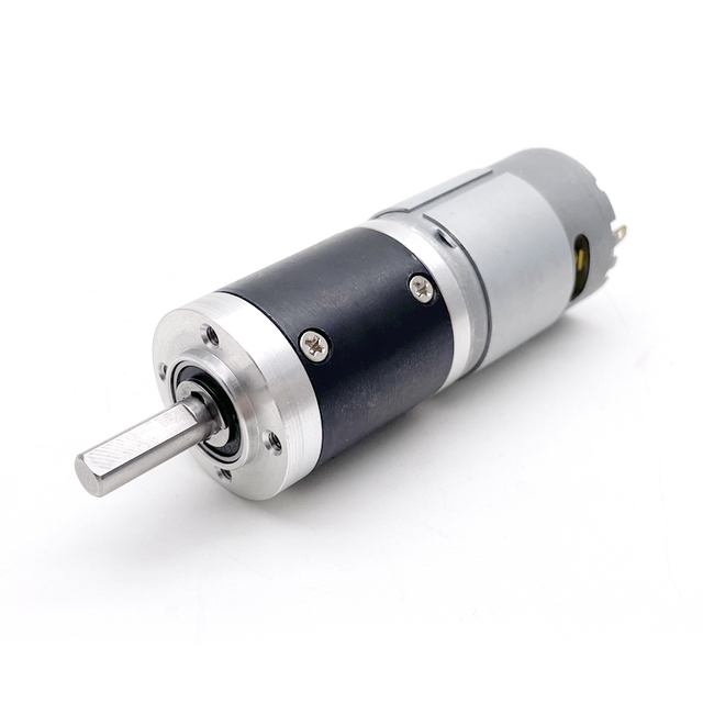 385 Electric Geared Motor 28mm 12v 24v Brushed Dc Planetary Gear Motor