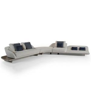 Italiaanse Minimalistische <span class=keywords><strong>Ferrari</strong></span> Doek Sofa Set Voor Grote Appartement Boog Hoek Speciale-Vormige Combinatie Voor Woningmeubilair Dilraba - Product Image 5