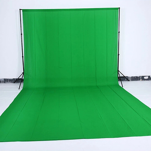 Fondo de muselina para estudio de fotografía, telón de color sólido verde de buena calidad, 3m/1,6mm, Chroma Key, superventas - Product Image 2