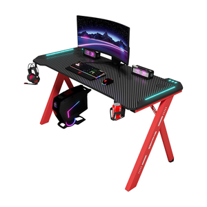 RGB照明 & ケーブル管理システム付き调节可能な高さeスポーツデスク - Product Image 2
