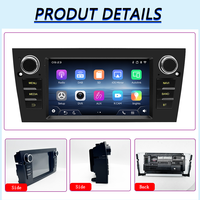 LELV Linux pour BMW E90 2005-2012 Tableau de bord IPS Lecteur multimédia autoradio sans fil Carplay Android Auto