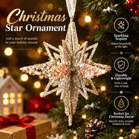 Weihnachtliche, individuell gestaltbare, umweltfreundliche PC-Material-Elch-Anhänger im europäisch-amerikanischen Stil für die Baumdekoration