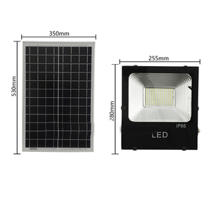 Không Thấm Nước <span class=keywords><strong>LED</strong></span> COB Đèn Pha IP66 Năng Lượng Mặt Trời Đèn <span class=keywords><strong>LED</strong></span> Ngoài Trời Vườn Đèn Pha Cảm Biến - Product Image 1