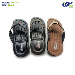 Cómodas sandalias de PU para hombre 16A-171 hechas en Tailandia suela antideslizante, calzado ligero y elegante para verano y uso diario - Product Image 5