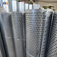 Bobine de tôle perforée en acier inoxydable 304, maille métallique à trous ronds pour filtration et applications industrielles
