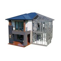Structure en acier prêt à expédier C89 Machine d'encadrement en acier de calibre léger pour maison préfabriquée