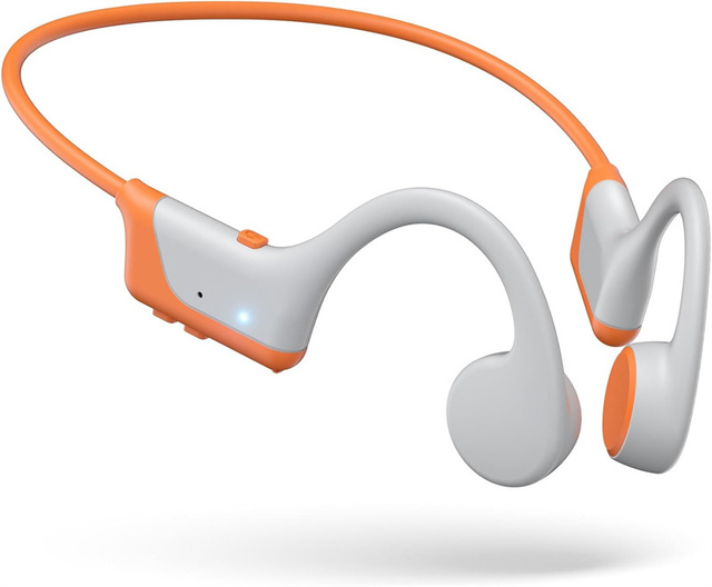 IP68 Waterproof Bone Conduction 5.3 Wireless Open MP3 Swimming Workout Headphone Microphone Earphone for Sports Running Cycling