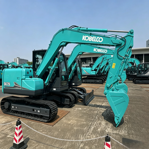 Meilleur prix, fourniture d'usine, Kobelco SK75, mini-excavatrice sur chenilles de 7,5 tonnes, design compact, haute efficacité, équipement de construction fiable - Product Image 1