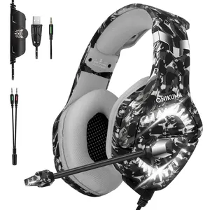 BC10 For PS5/4 X-Box Video Game Consoles Mobile Phone Bluetooth Game Headset Wireless 2.4G Gaming Headphone With Mic
