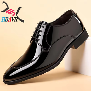Zapatos Casuales Versátiles para Hombre, Formales, de Cuero PU, con Aumento de Altura, Envío Directo, Tallas Grandes 38-48 para Primavera, Verano y Otoño - Product Image 2