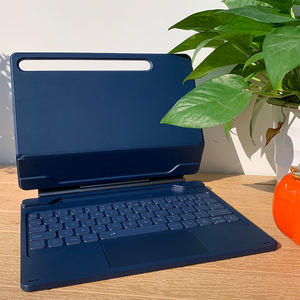 Custodia con Tastiera per <span class=keywords><strong>Samsung</strong></span> <span class=keywords><strong>Galaxy</strong></span> <span class=keywords><strong>Tab</strong></span> <span class=keywords><strong>S7</strong></span> S8 S9 <span class=keywords><strong>Fe</strong></span> S10 Ultra Lite Ultra <span class=keywords><strong>Tablet</strong></span> 11 Pollici - Product Image 1