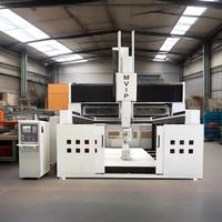 Centre d'usinage CNC 5 axes professionnel pour la fabrication de moules de fonderie et de moules de salle de bain à grande échelle, sur mesure