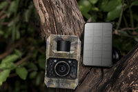 Mini caméra de surveillance WiFi PH960W avec batterie 2000mAh, panneau solaire 1.5W, fonctionnalité spéciale sans fil