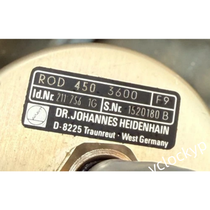 ตัวเข้ารหัสแบบใหม่ HEIDENHAIN ROD 450 3600 หมายเลข ID. 211 756 1G - Product Image 3