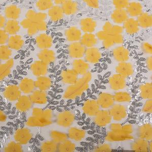 100% Glitter poliestere ricamato Laser tessuto di maglia alla moda <span class=keywords><strong>tufo</strong></span> ricamato abito per <span class=keywords><strong>il</strong></span> matrimonio - Product Image 6