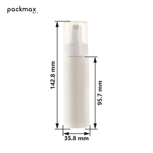 30ml 60ml 80ml PET Foam <b>Pump</b> <b>Bottle</b> for Facial Cleanser Mousse - Empty Cosmetic Skin Care <b>Dispenser</b> Wholesale - Product Image 3