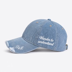 Casquette de baseball ajustable en sergé de coton à 6 panneaux, imprimée par transfert thermique, avec logo personnalisé et lettres de marque T&L courantes - Product Image 3