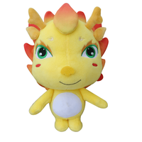 Bon prix conception personnalisée peluche jouet fait à la main dragon personnalisé figurine d'anime peluche douce jouet usine de haute qualité