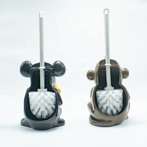 Support de brosse <span class=keywords><strong>WC</strong></span> en résine personnalisé, sculpture d'animal singe en polyrésine OEM, accessoire moderne pour cuisine et salle de bain d'hôtel - Product Image 5