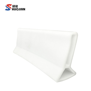 Tùy chỉnh tự dính Silicone phòng tắm nước Stopper nước giữ lại dải uốn cong cửa phòng tắm vòi hoa sen nước Stopper - Product Image 3