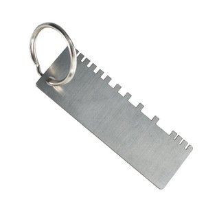 Medidor de espesor Yunbei Yb de acero inoxidable 72x25mm, medidor de contorno de alta precisión para medición de metales - Product Image 4