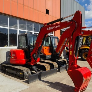 Excavadora Pequeña de Cadenas Kubota KX165 de 5.5 Toneladas, Motor Diésel Kubota V2607, Certificación CE EPA para Construcción - Product Image 6