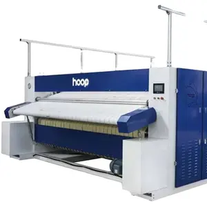 HOOP 3300mm Machine à repasser automatique à vapeur à vendre Optimal pour les services de blanchisserie d'hôtel s'intègrent parfaitement