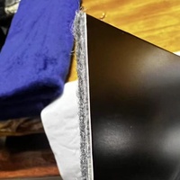 Mat d'isolation en laine de roche avec revêtement en aluminium imperméable, haute densité, pour sous-couche de toiture et conduits de CVC