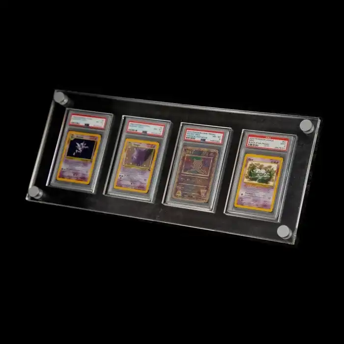 Source Bela Bespoke — cartes améliorées PSA, cadre élégant de carte Pokemon  en acrylique, cadre d'affichage de slette PSA on m.alibaba.com