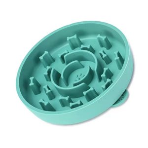 ชามซิลิโคนสำหรับสัตว์เลี้ยงแบบกันสำลัก พร้อมจุกดูดกันลื่น ขายดี - Product Image 6