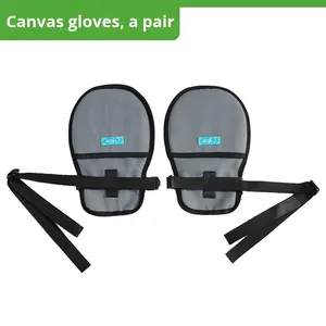 Gants de contention Yuqilin pour patients atteints de dépression maniaco-dépressive, personnes âgées, prévention des auto-blessures, gants anti-griffures fabriqués en Chine - Product Image 1